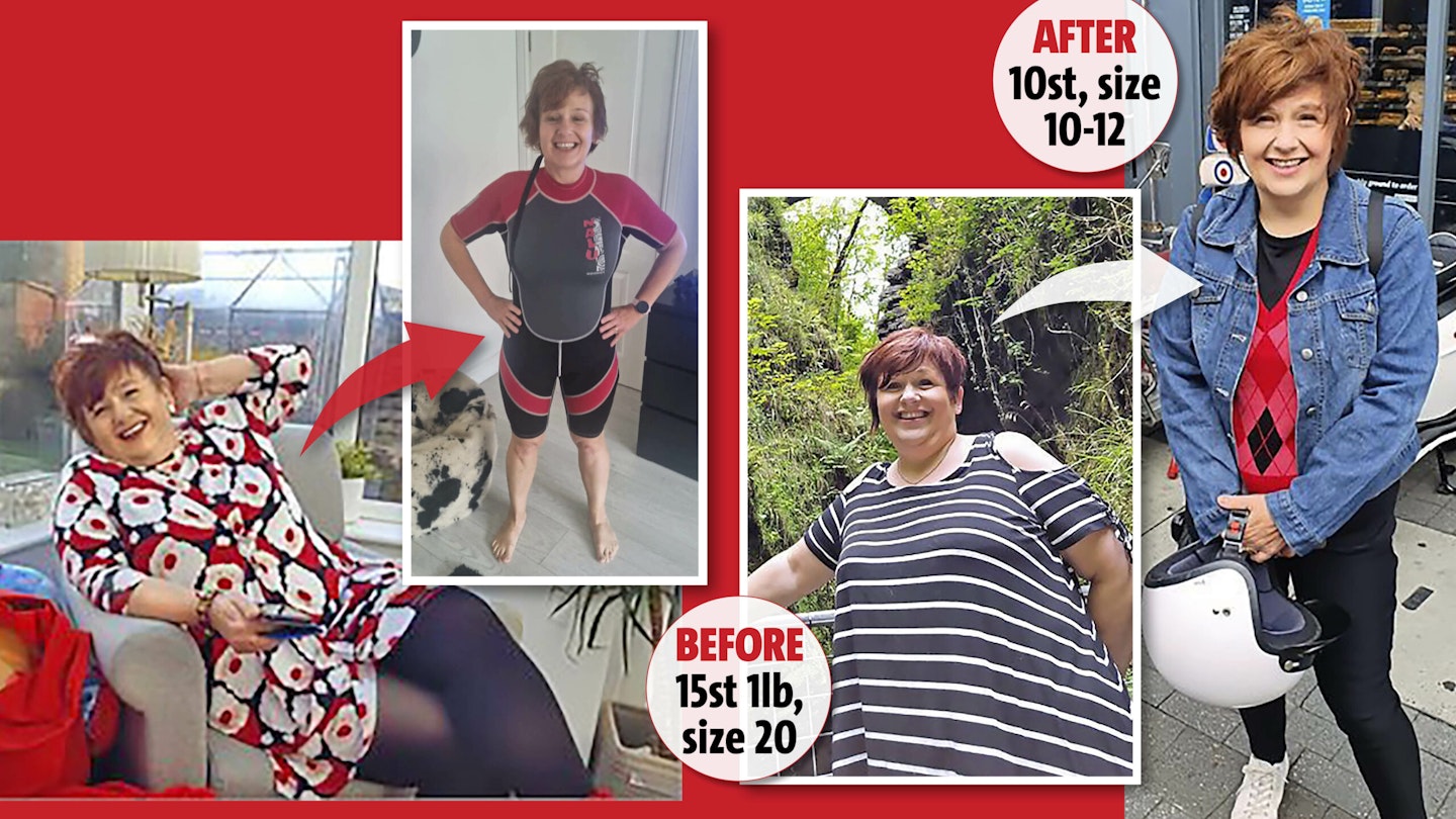 ‘I went from hiding snacks to a whole new wardrobe after losing 5 stone!’