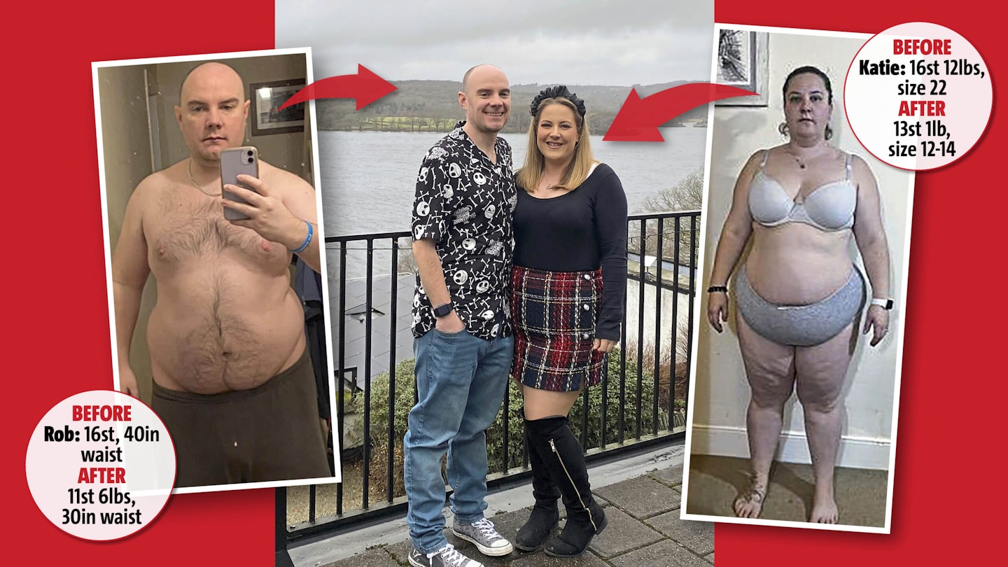 ‘We lost weight – and gained the spark back in our marriage!’