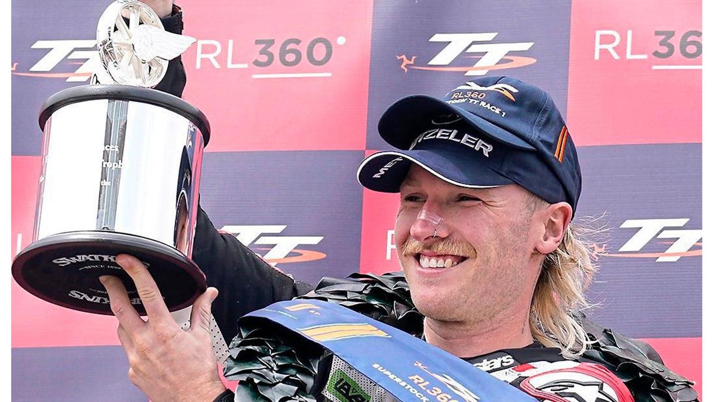 Superstock TT winner’s trophy