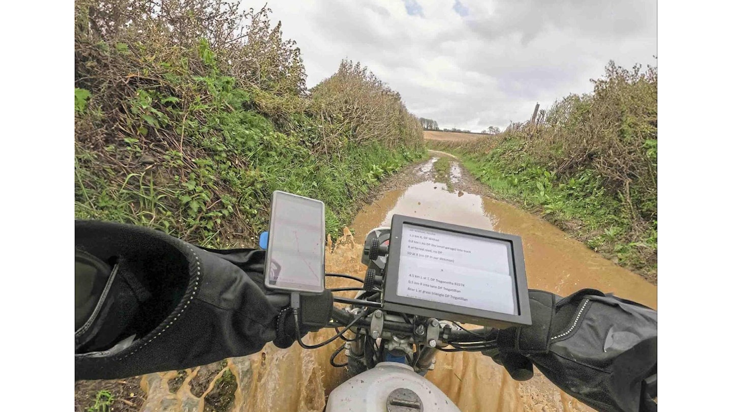 Muddy trails