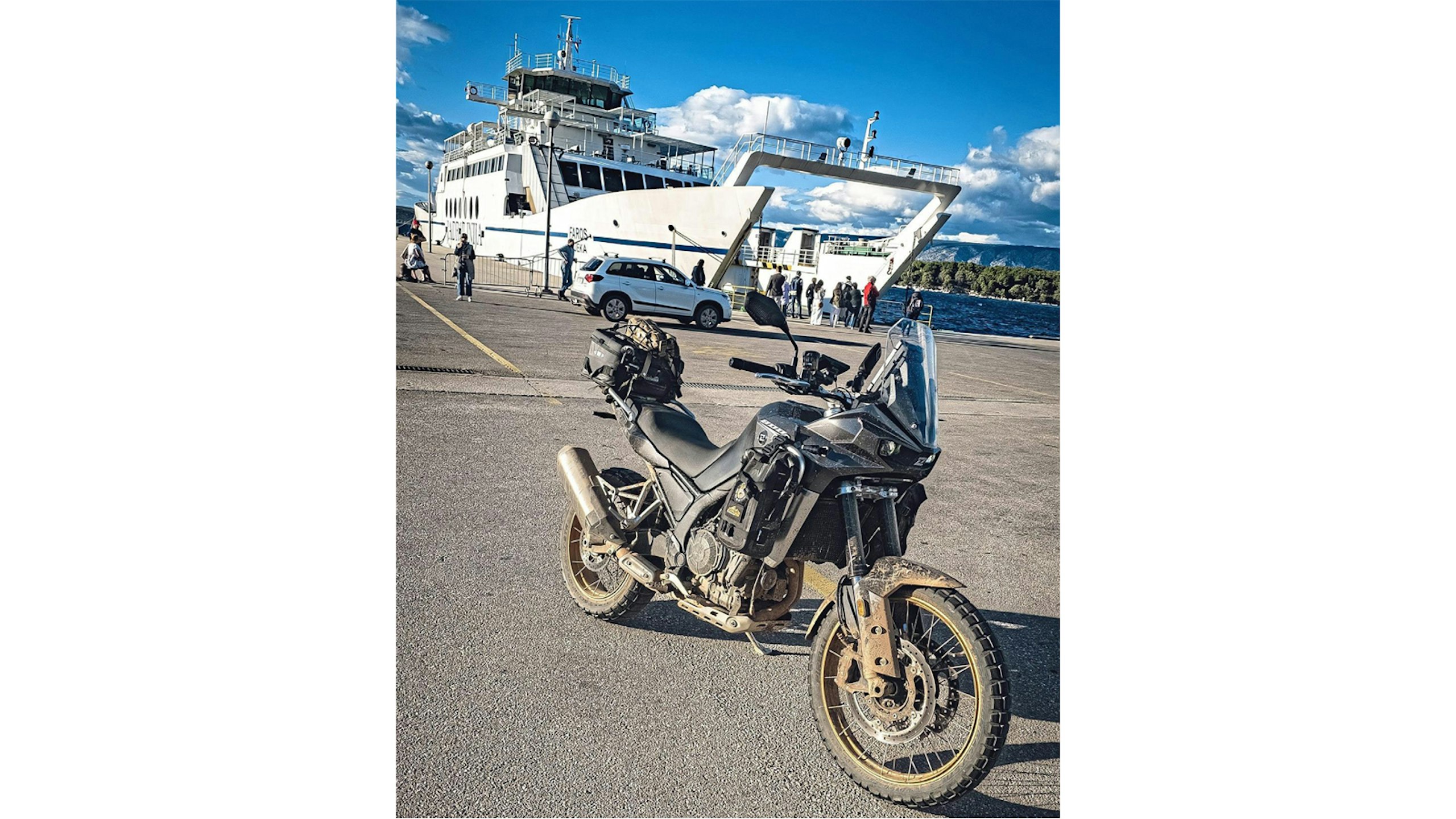 Hvar: more ace riding, and just a short ferry hop. Huzza!