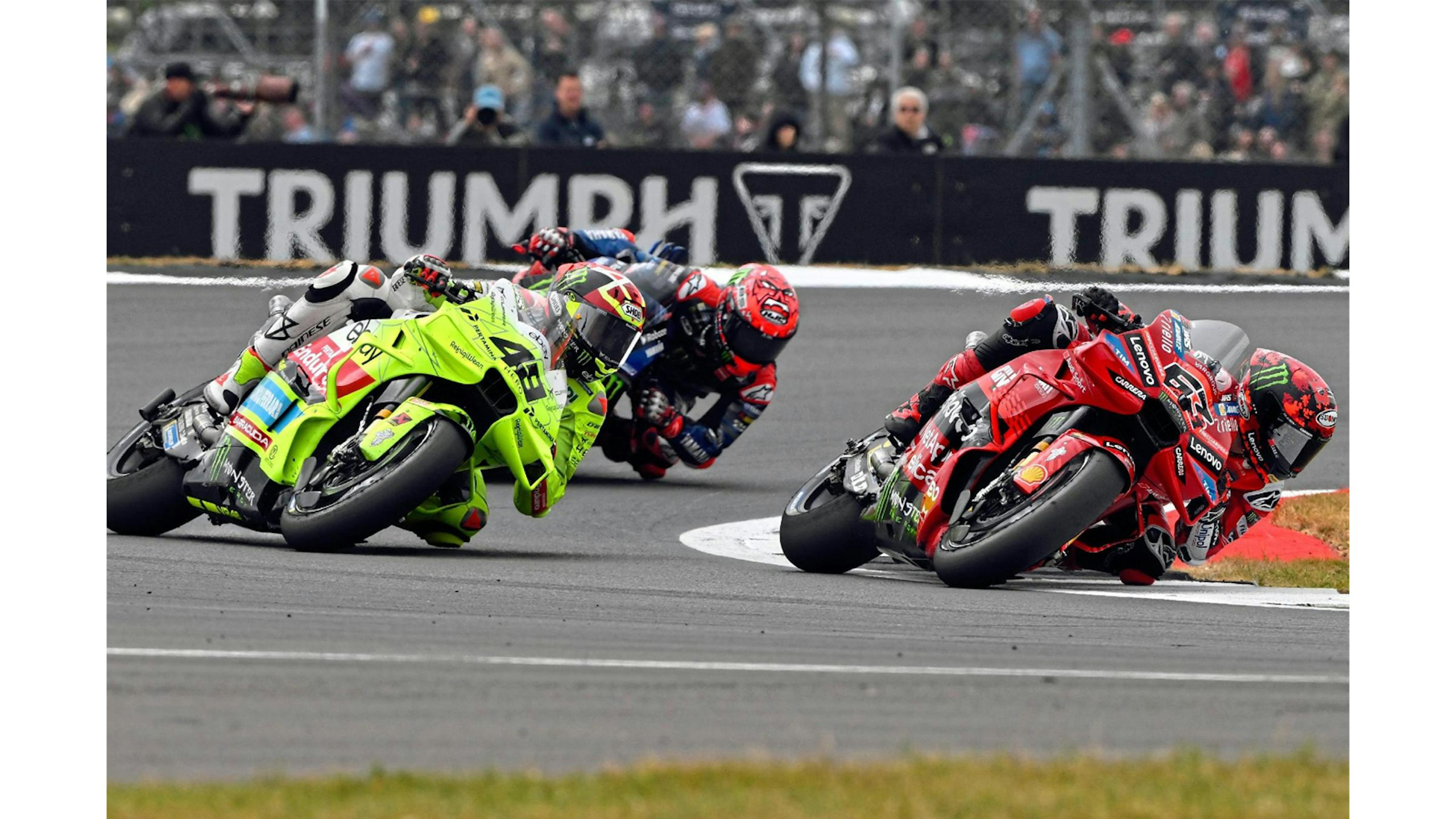 The world’s hottest bikes pounding the UK’s flagship circuit? Count us in