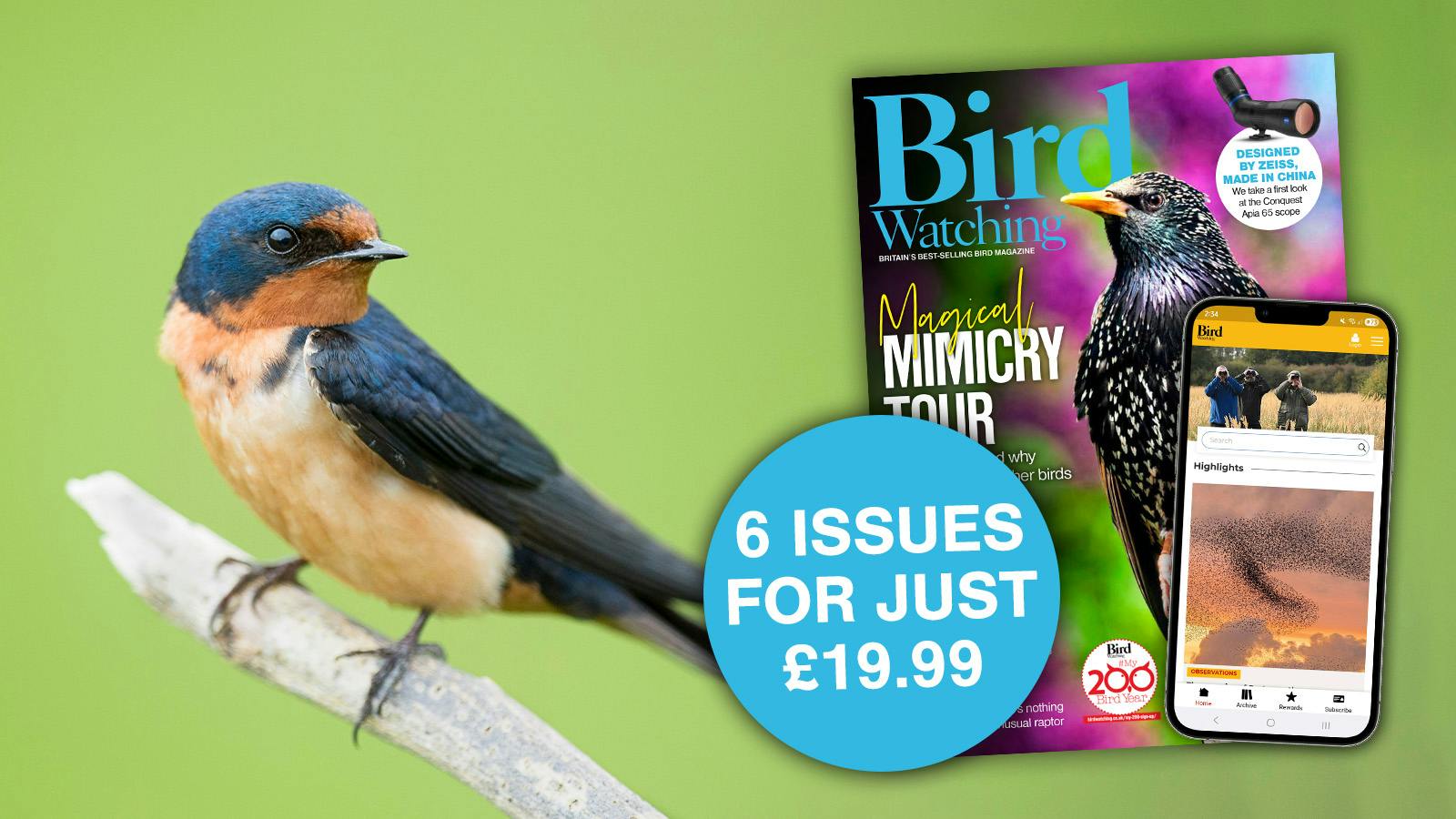 SUBSCRIBE TO BIRD WATCHING | Magazine | Bird Watching
