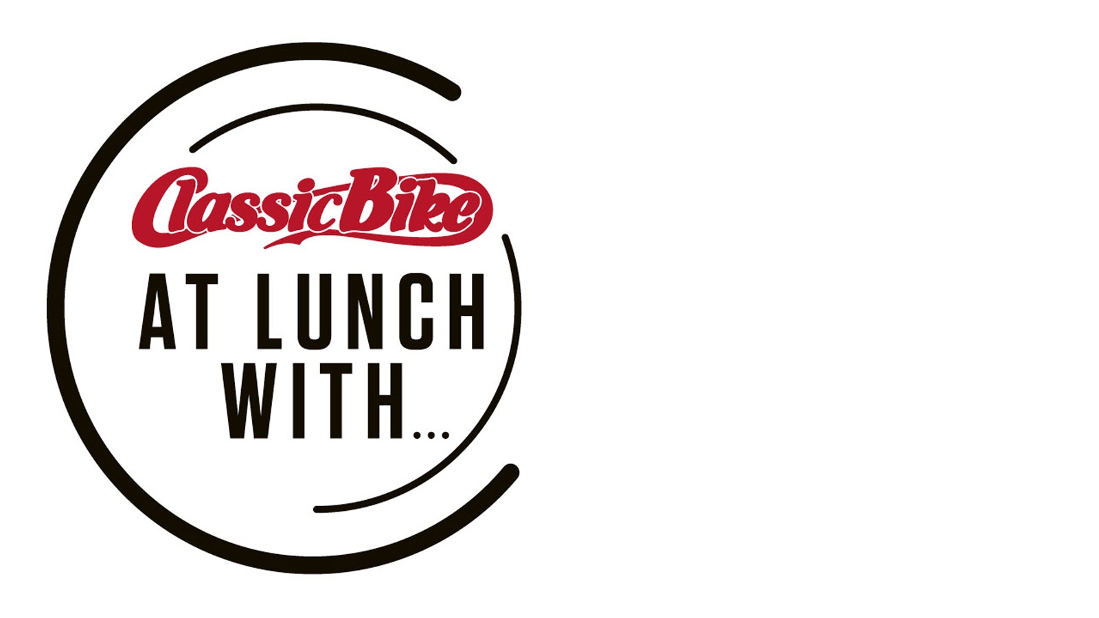 Classic Bike At Lunch With Logo