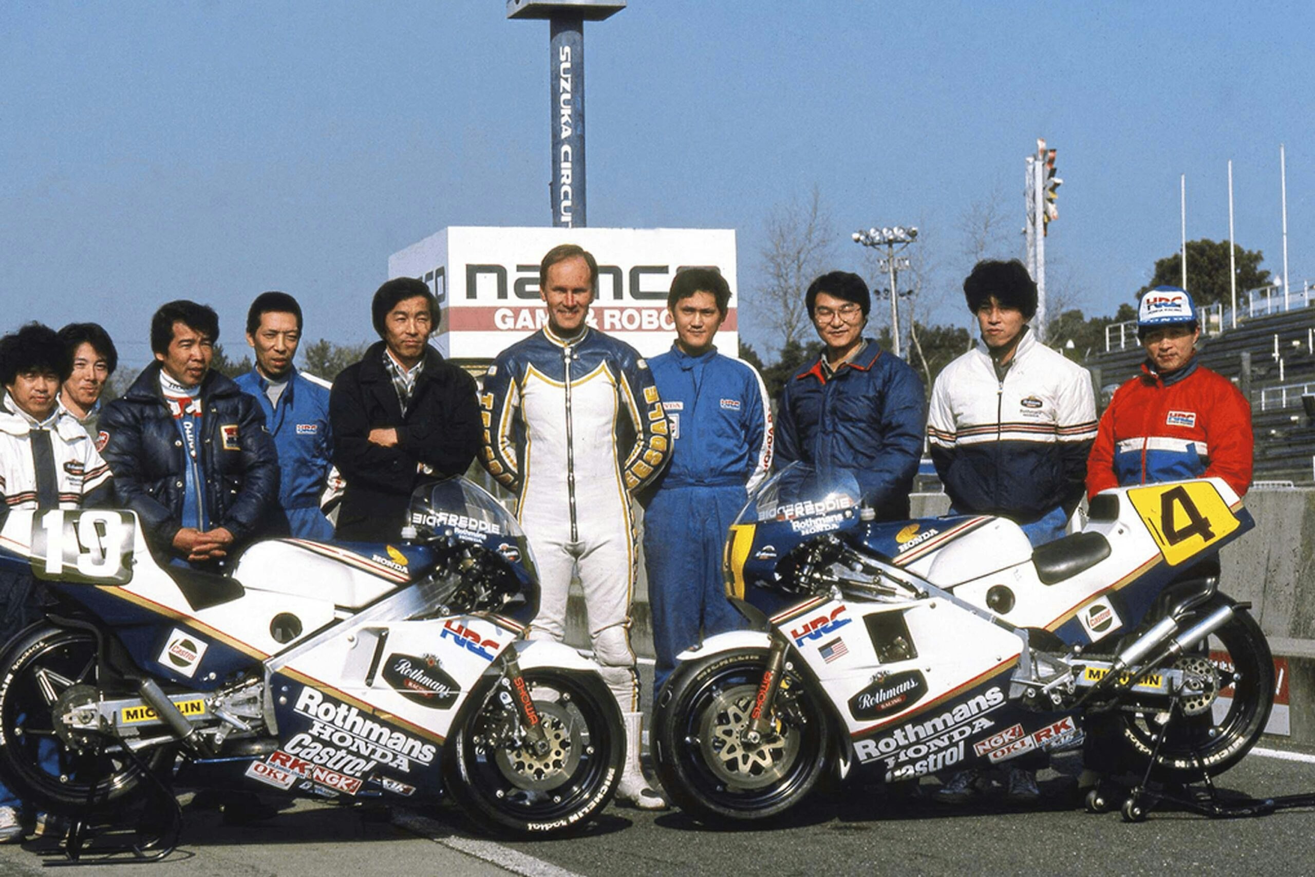 By January 1986 Alan was at the top of the track test tree, riding the 250 and 500 that Freddie Spencer had used to win both championships just months before