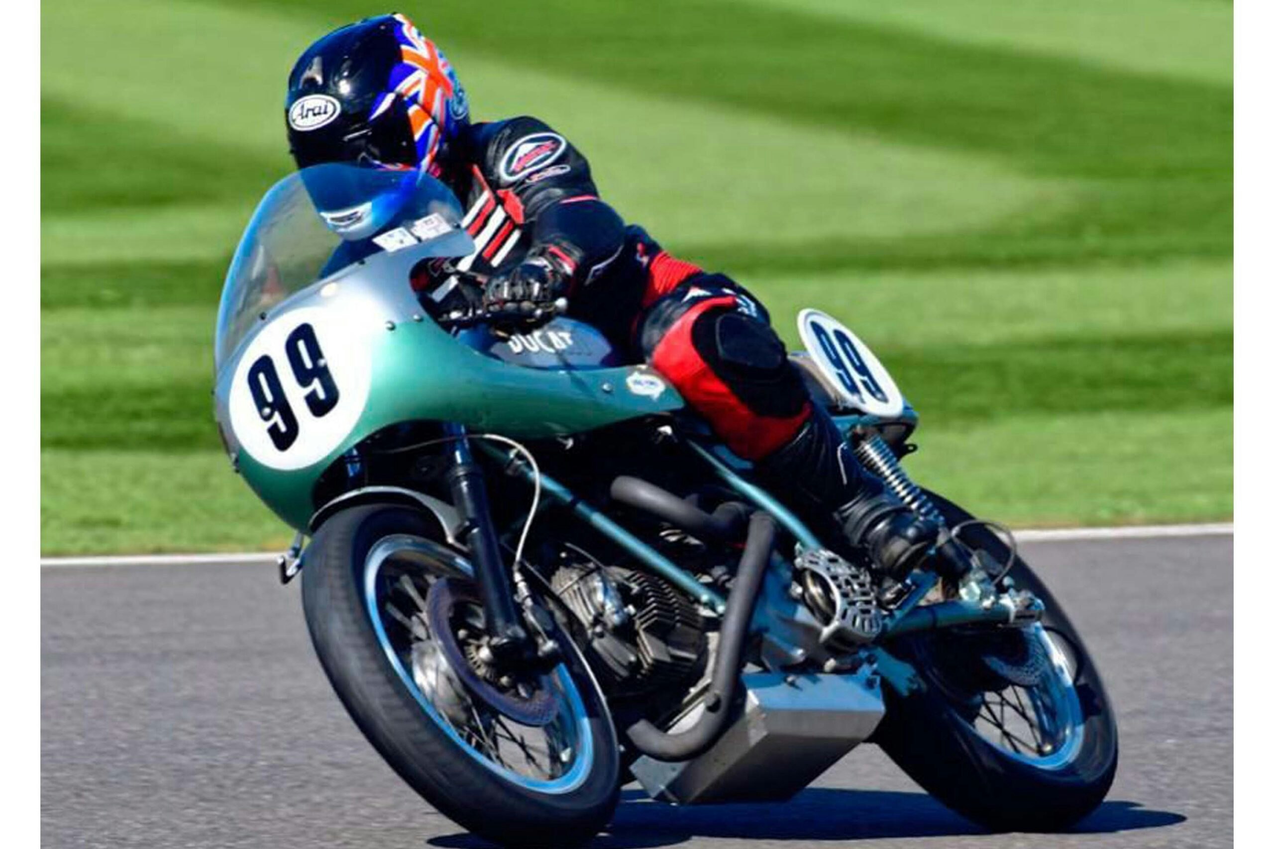 Returning to his roots in 2022 by racing a Ducati 750SS at Goodwood (he came fifth in the F750 race)