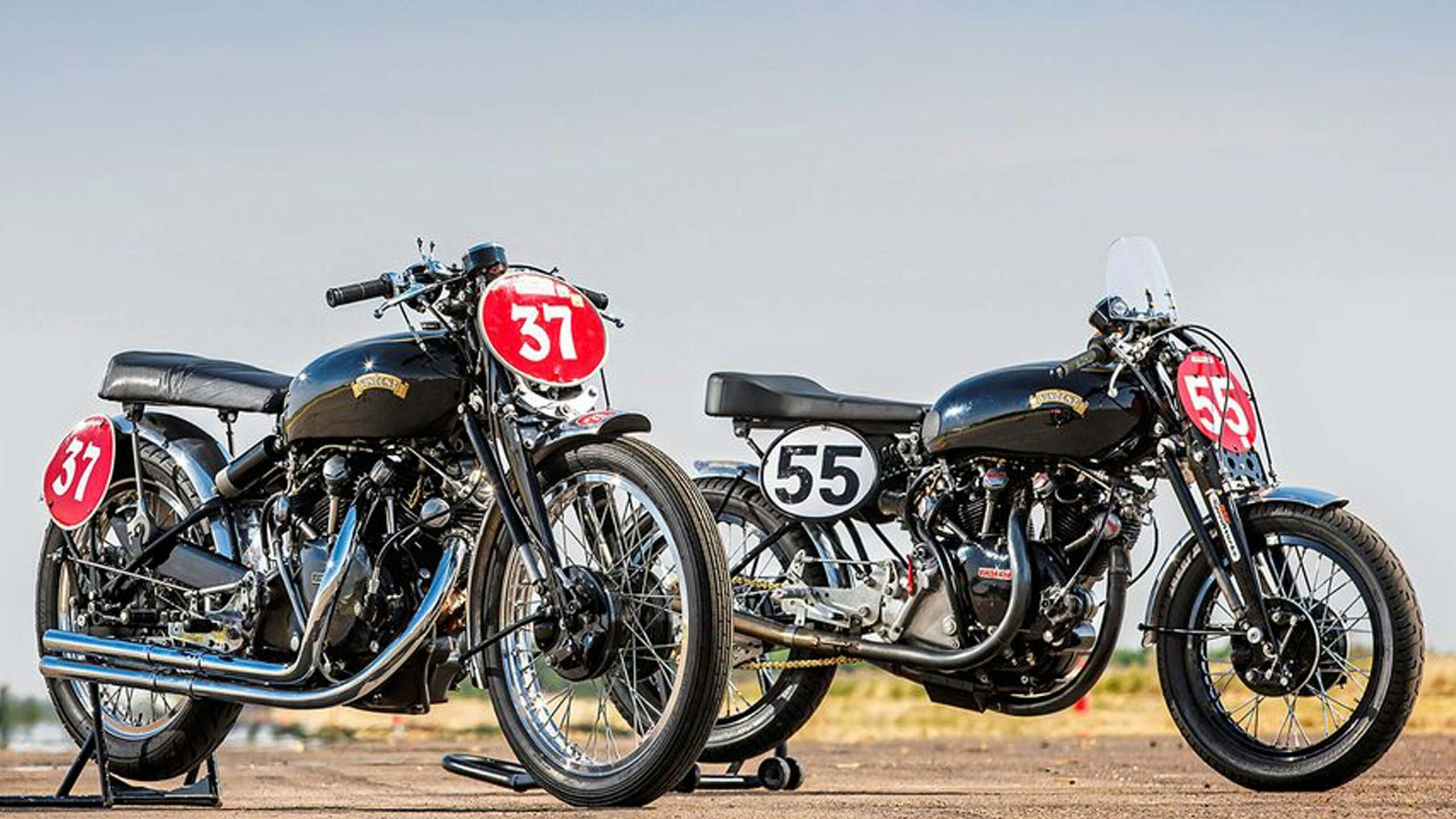 Vincent duo will be unmissable at the Goodwood Revival