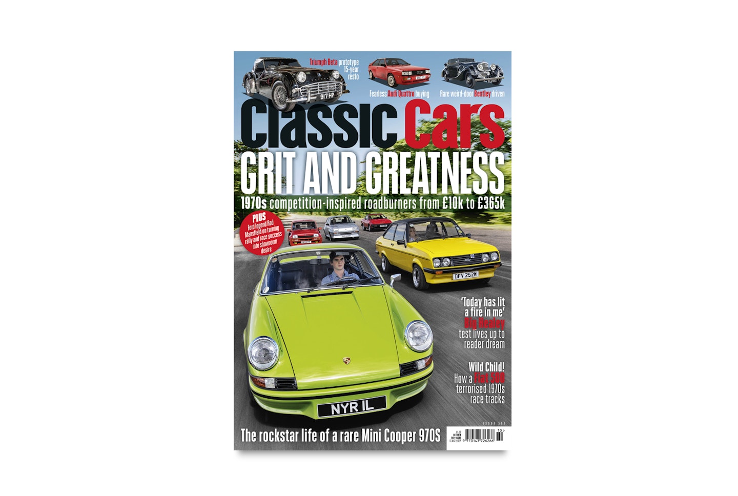 Classic Cars October 2022 issue cover
