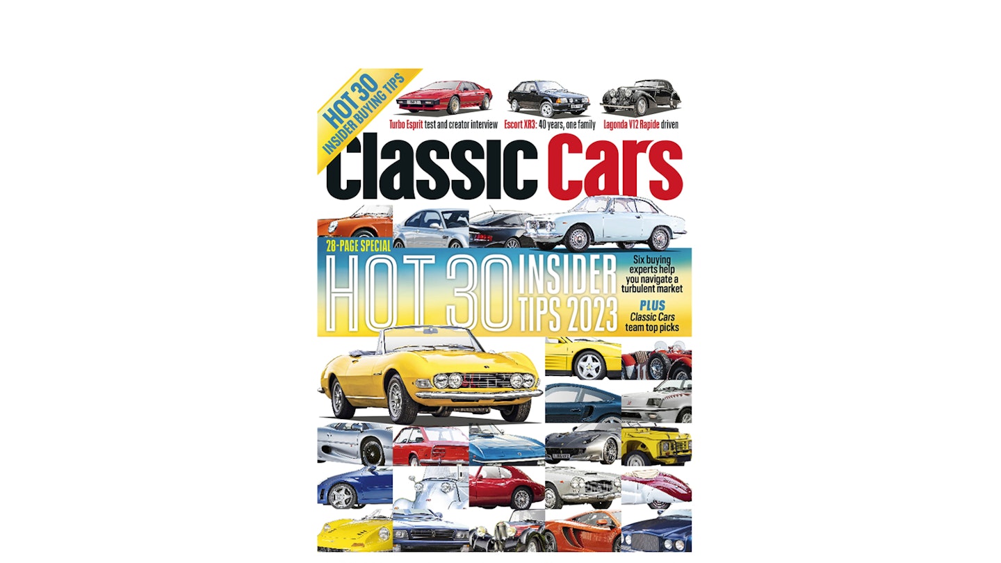 classic cars november 2022 cover