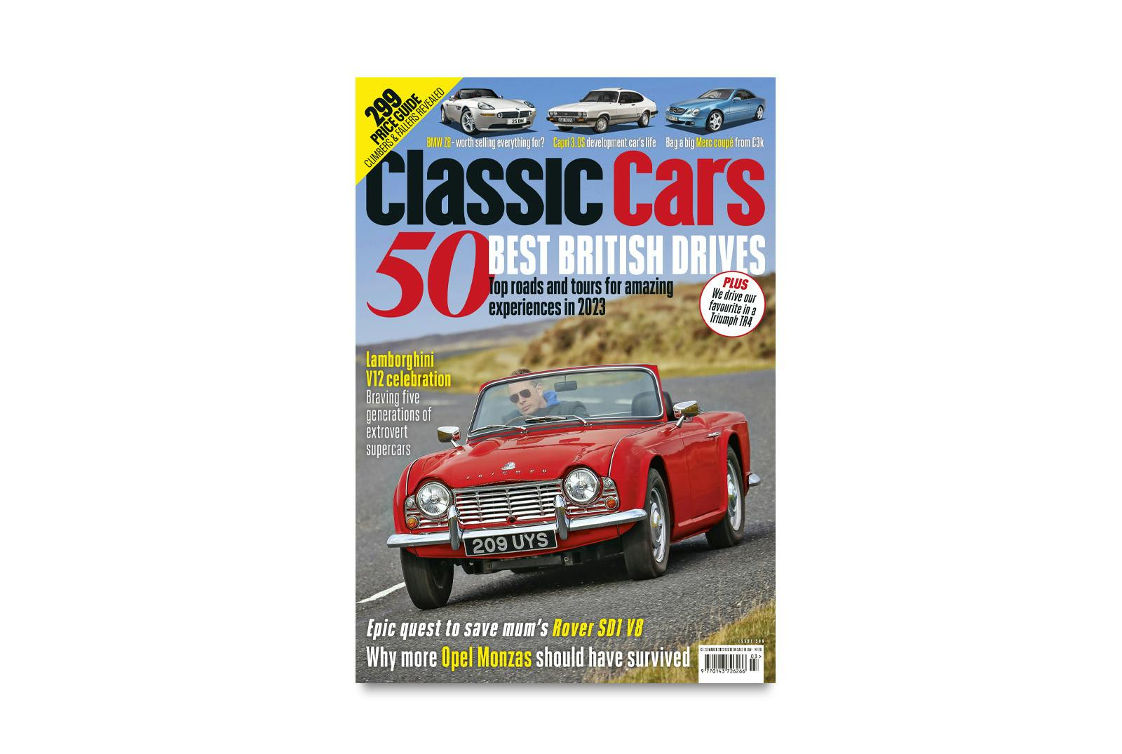 Classic Cars March 2023 edition channel name