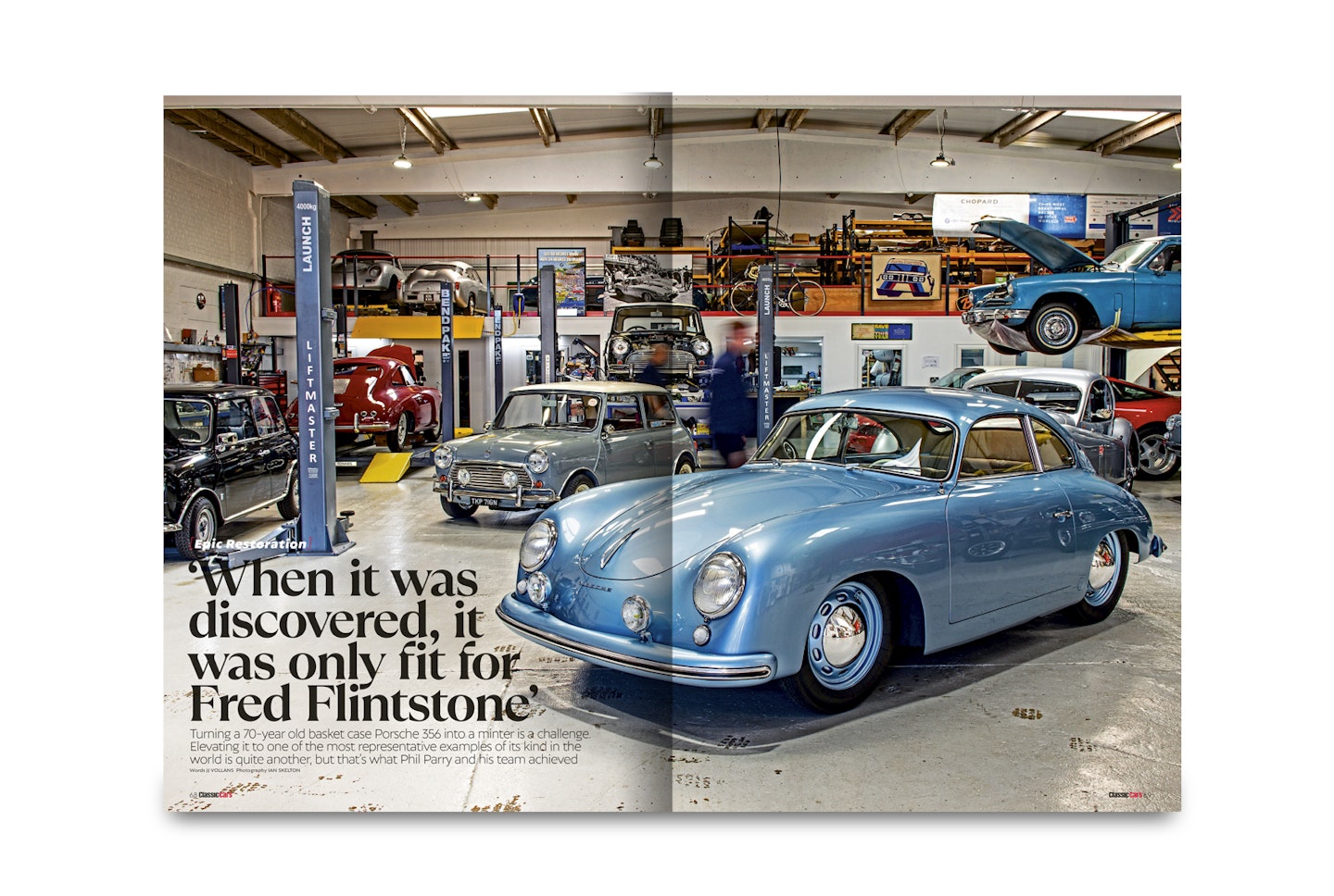 Porsche 356 Epic Resto June 2023