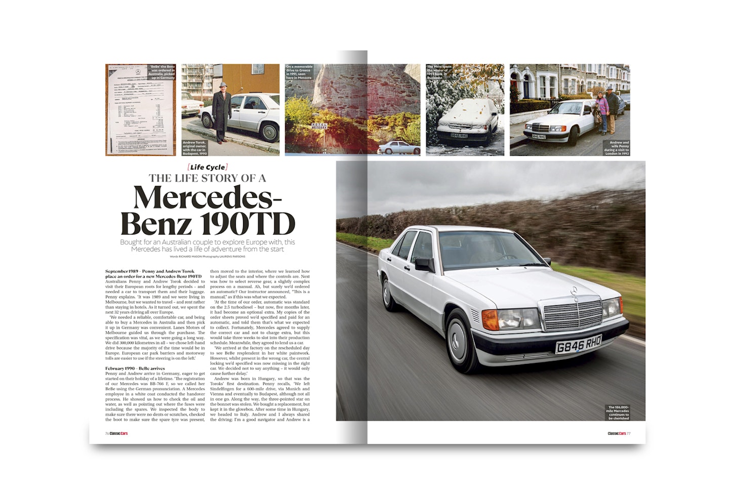 Mercedes 190TD June 2023