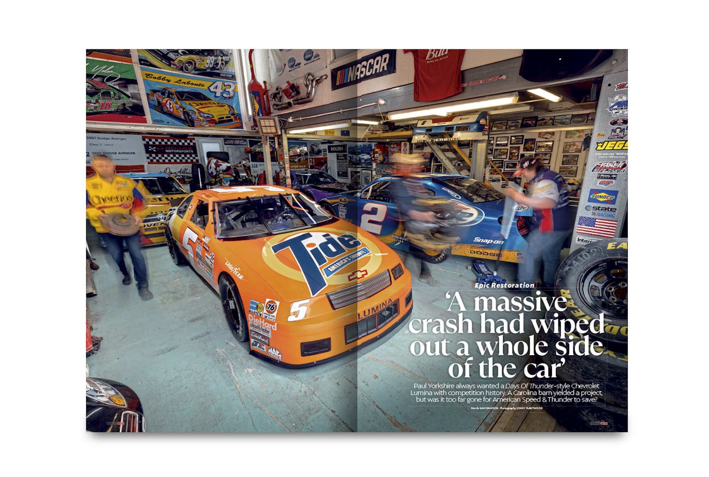 Epic Restoration – How Sussex NASCAR fanatics brought a Chevrolet Lumina back to life