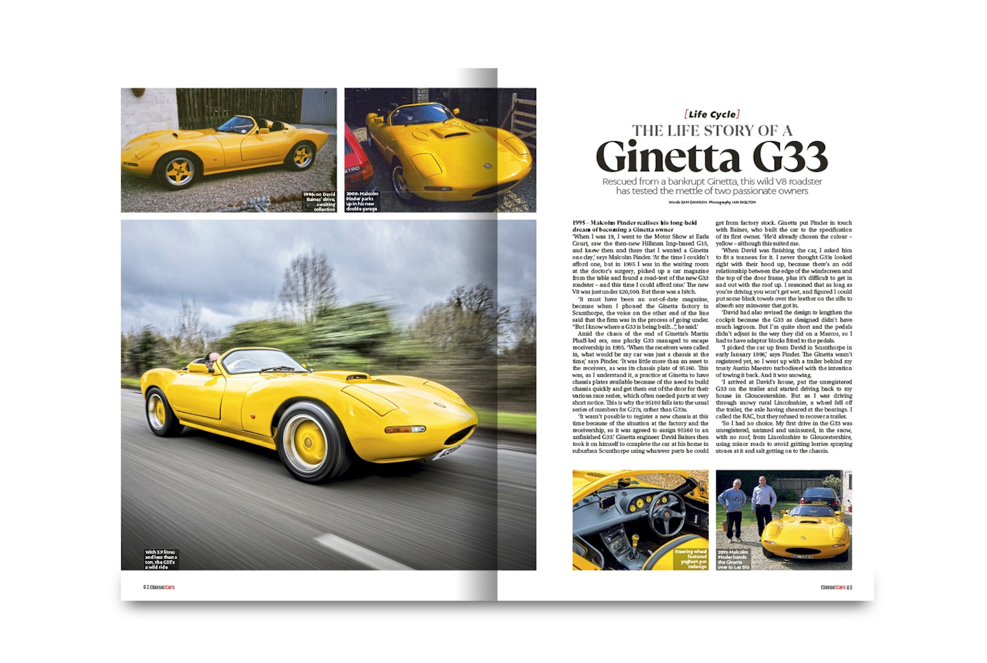Life Cycle – The unlikely story of a tricky Ginetta G33 rescued from the jaws of bankruptcy