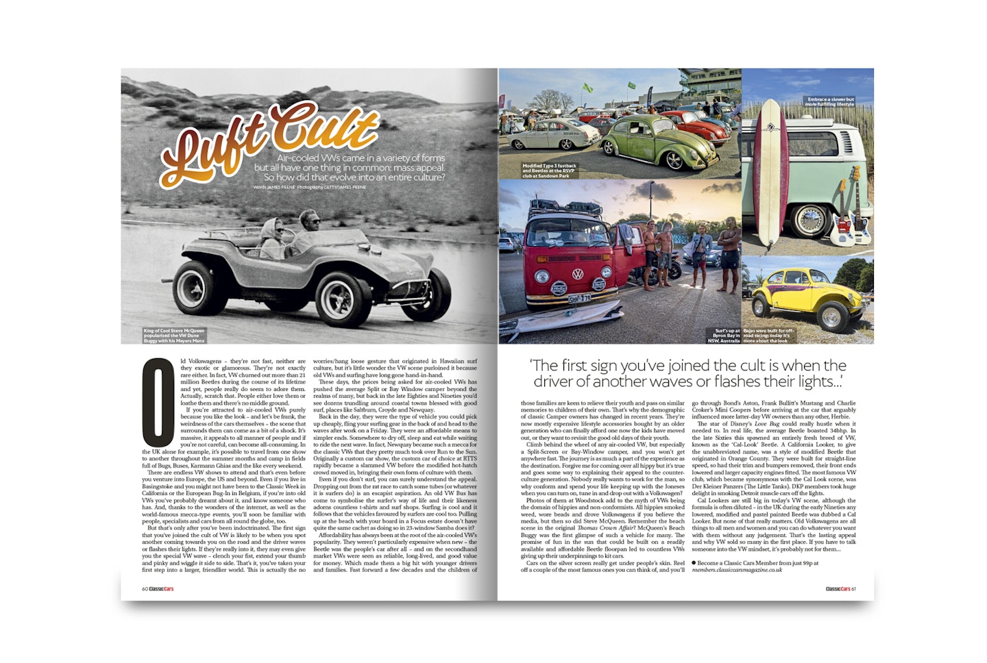 Classic Cars September 2023 issue vw culture