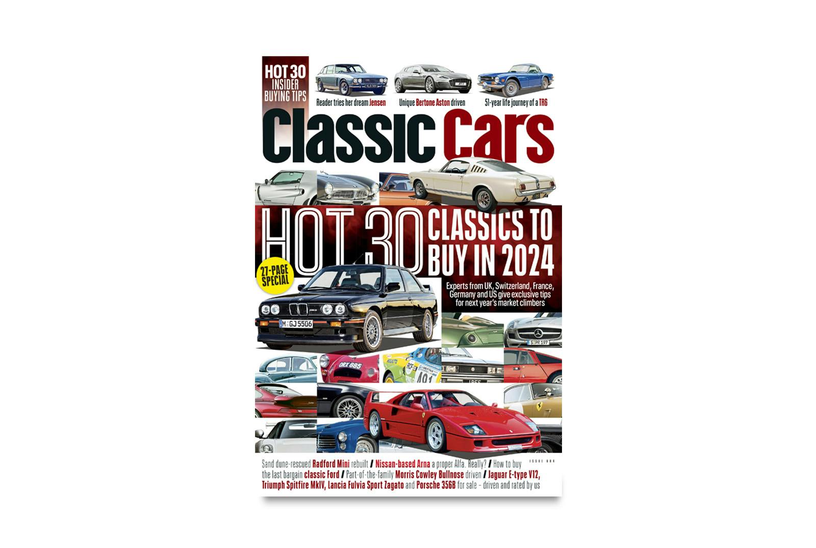 Classic Cars November 2023 edition channel name