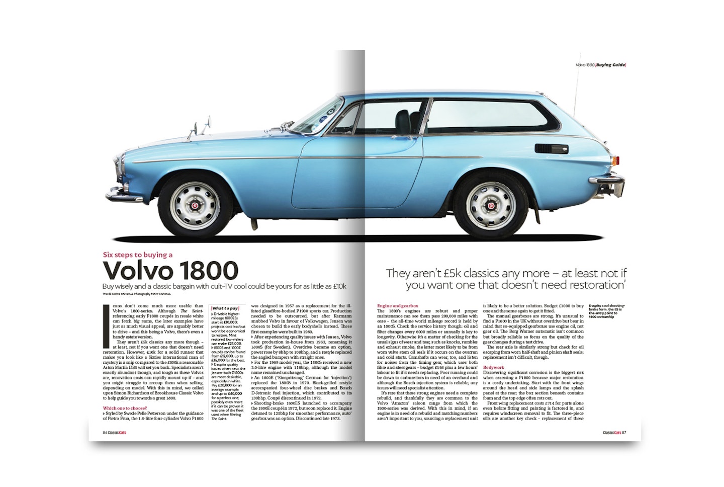 p86 Buying Guide Get yourself into an iconic Volvo 1800-series for as little as £10,000