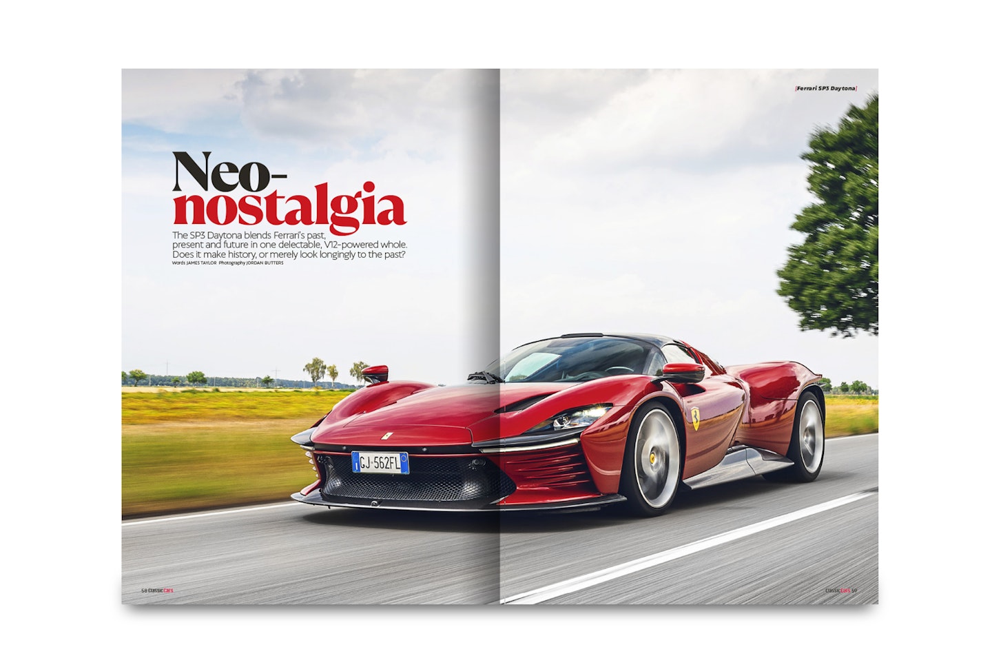 Neo-Nostalgia – Is the Ferrari SP3 Daytona an instant classic or just a homage to history?
