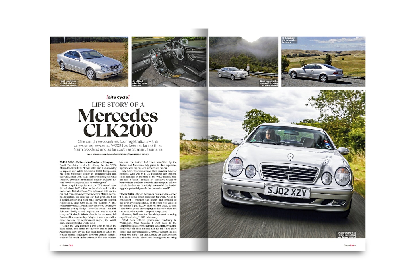 Life Cycle – The two-continent-crossing, mega-mileage Mercedes-Benz CLK200