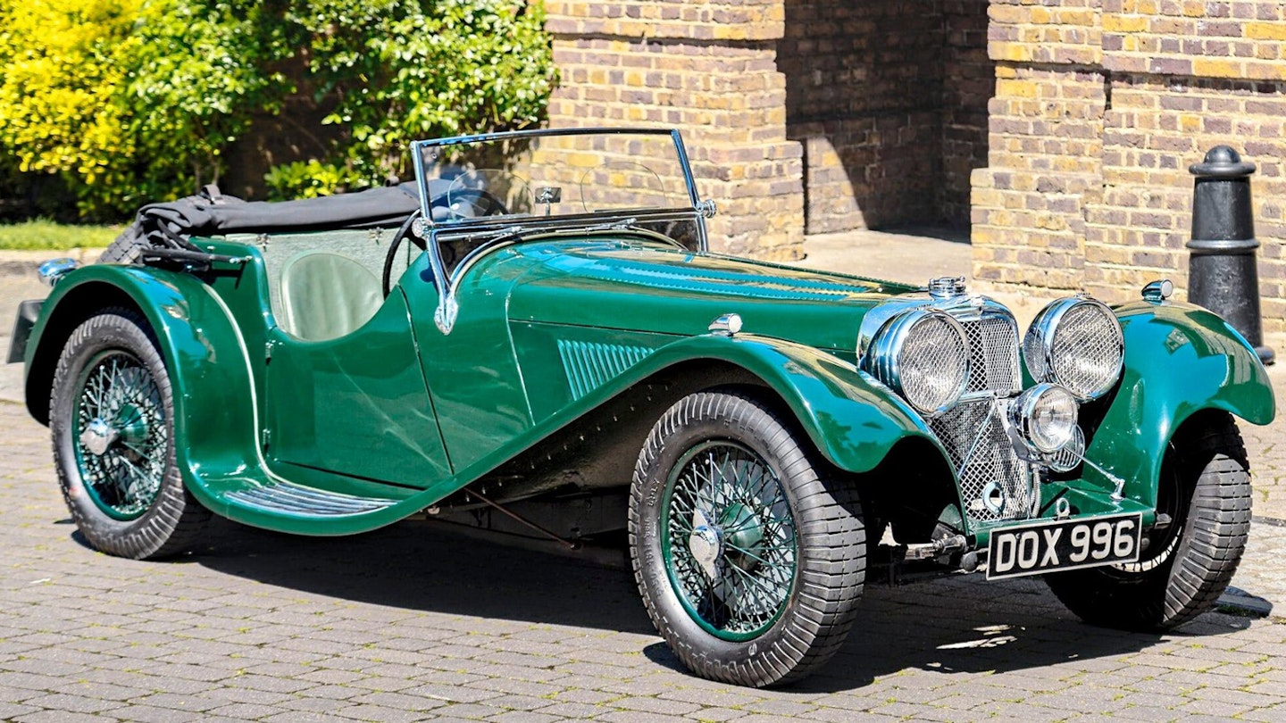 1938 SS Jaguar 100 2.5-litre