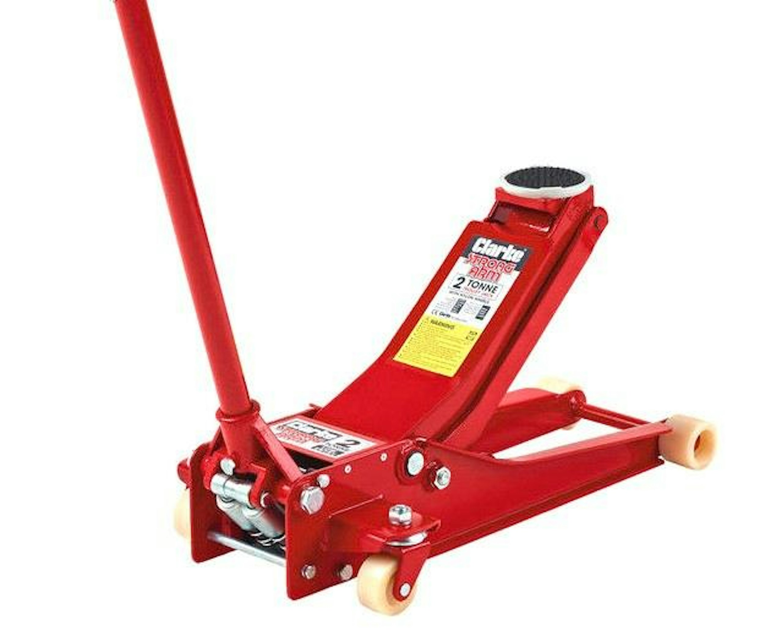 CLARKE CTJ2QLP 2-TONNE QUICK LIFT LOW PROFILE TROLLEY JACK