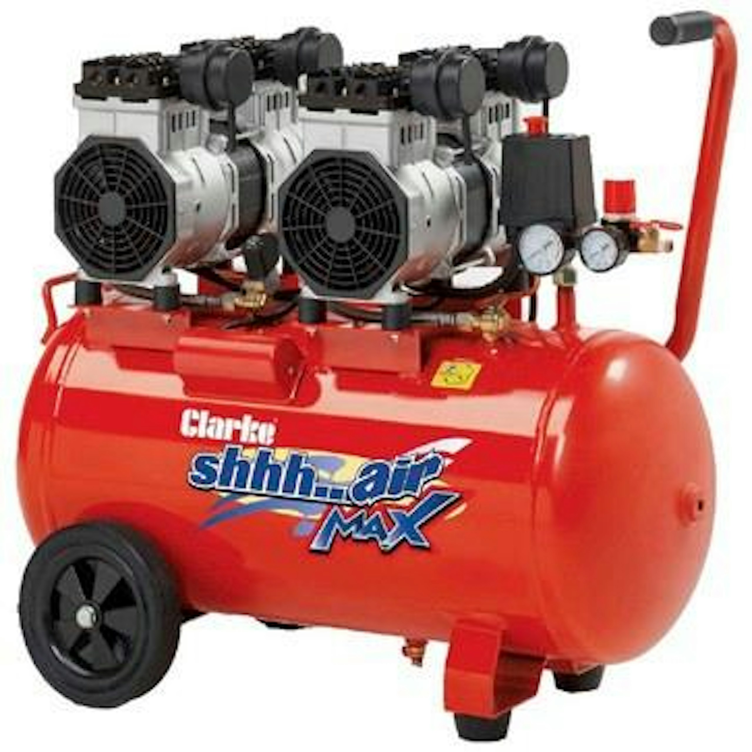 CLARKE SHHH50/350 SHHH AIR MAX TWIN PUMP AIR COMPRESSOR
