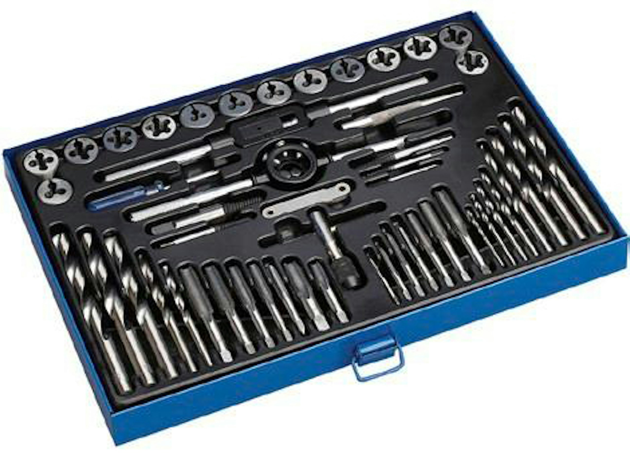 CLARKE CHT775 52-PIECE METRIC/UNF/BSP TAP AND DIE SET