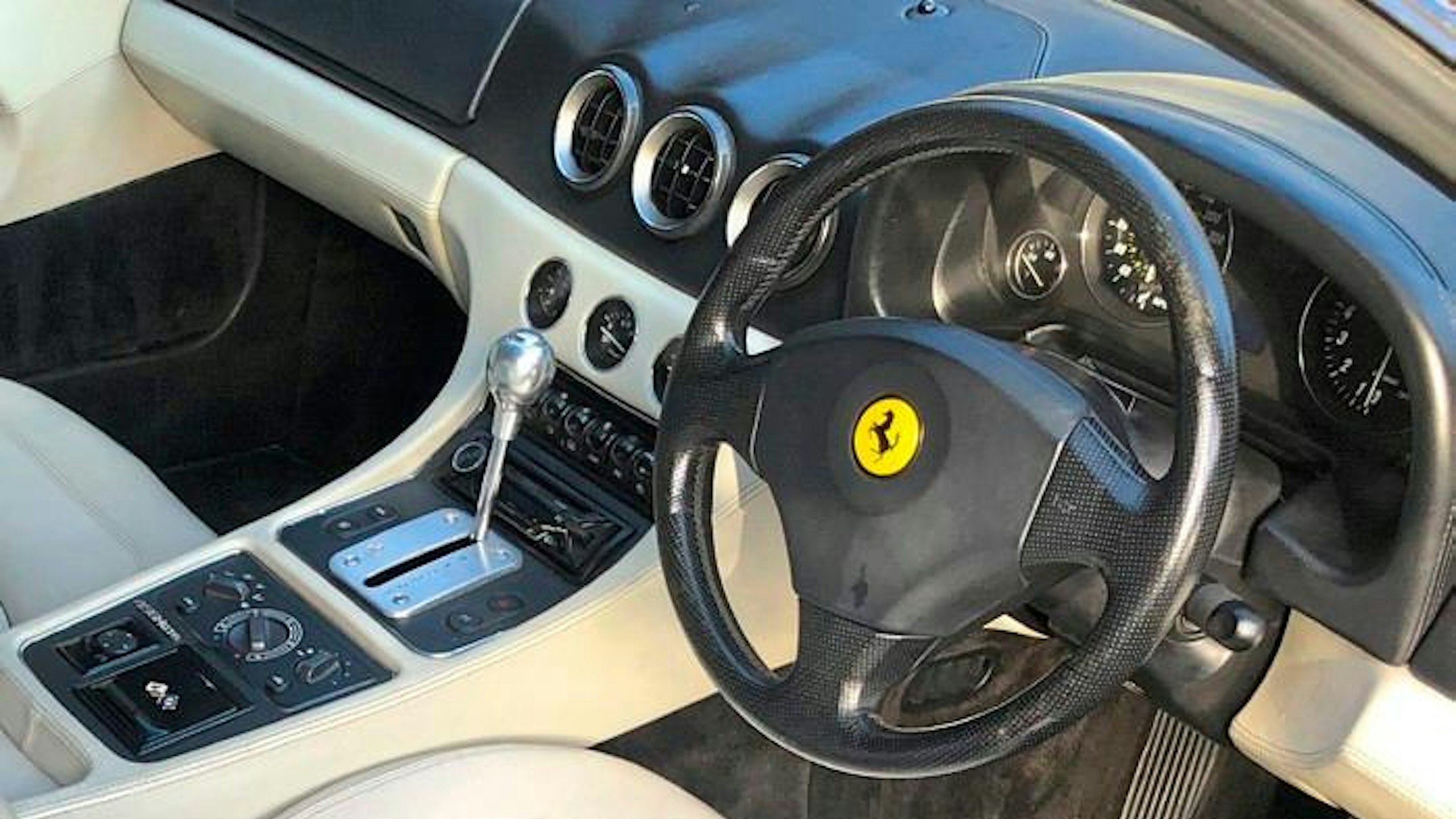 Dashboard of 1999 Ferrari