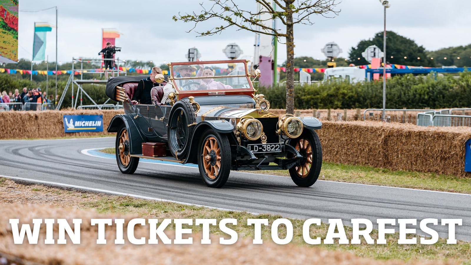 Win a family weekend camping ticket to CarFest South channel_name
