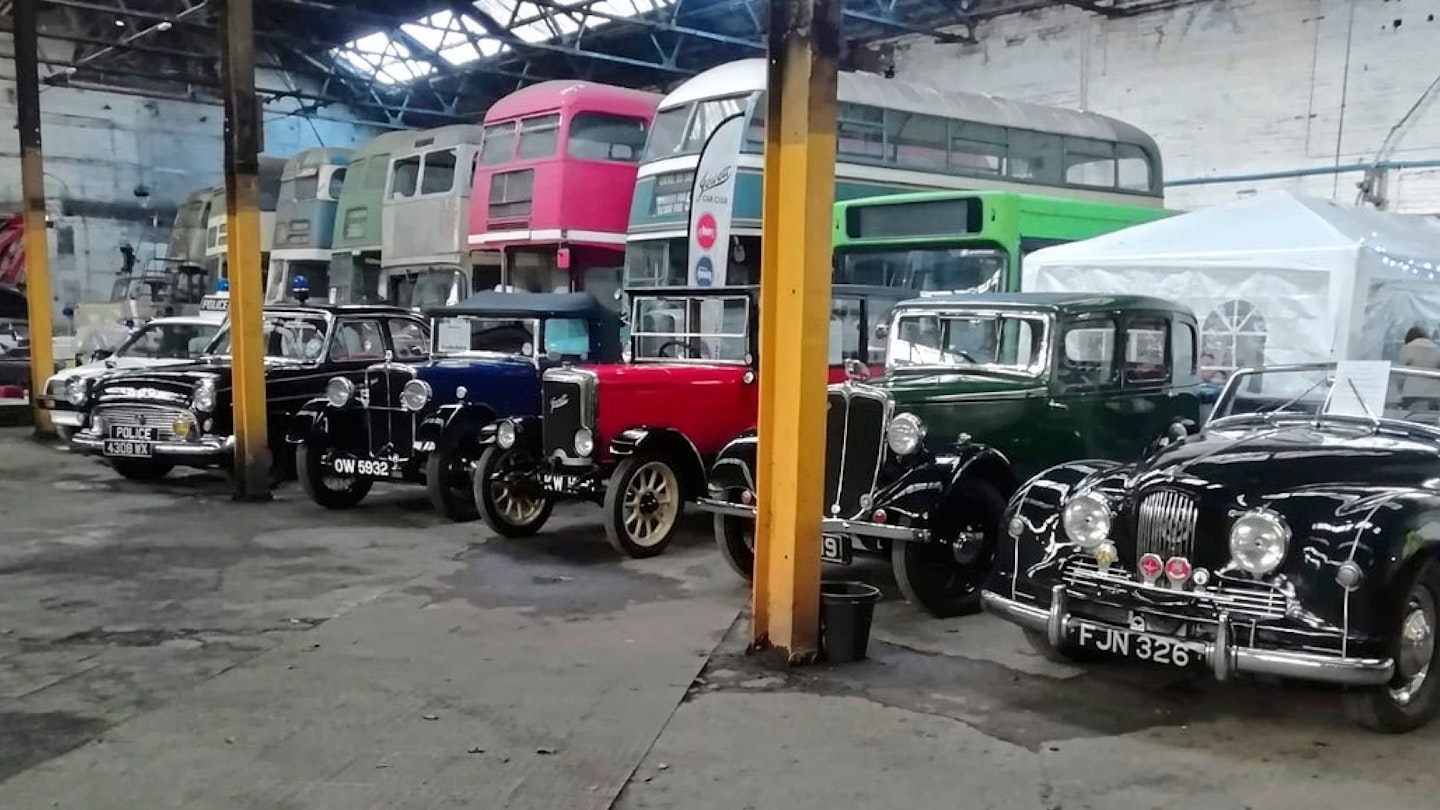 Cars play a big part at Keighley Museum and buses are available for private hire and film work.