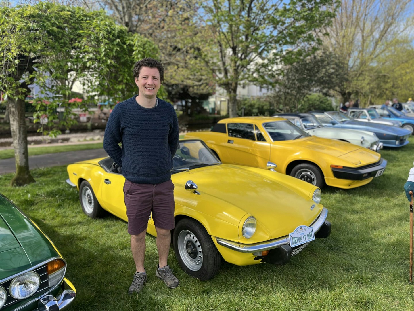 Joney Clay comes from a family of Triumph lovers and has carried out a great deal of restoration work on his 1973 Triumph Spitfire himself.