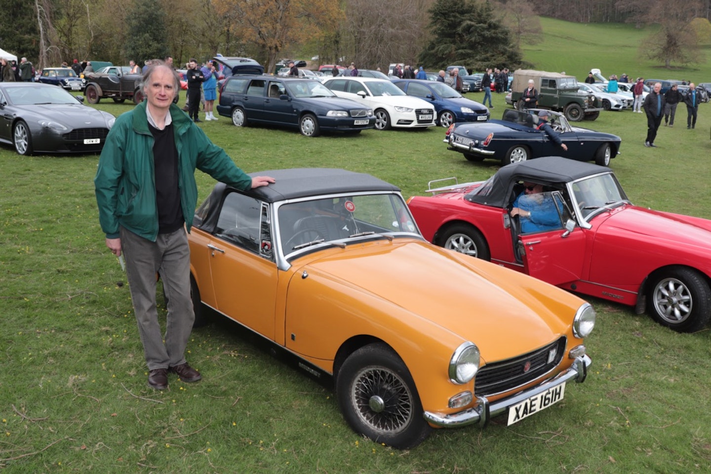 This 1970 MG Midget has been in Tom Hall’s family for more than 50 years.