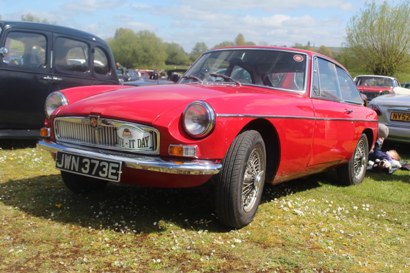 Simon Sugden’s 1967 MGB GT at the Atwell-Wilson Museum.