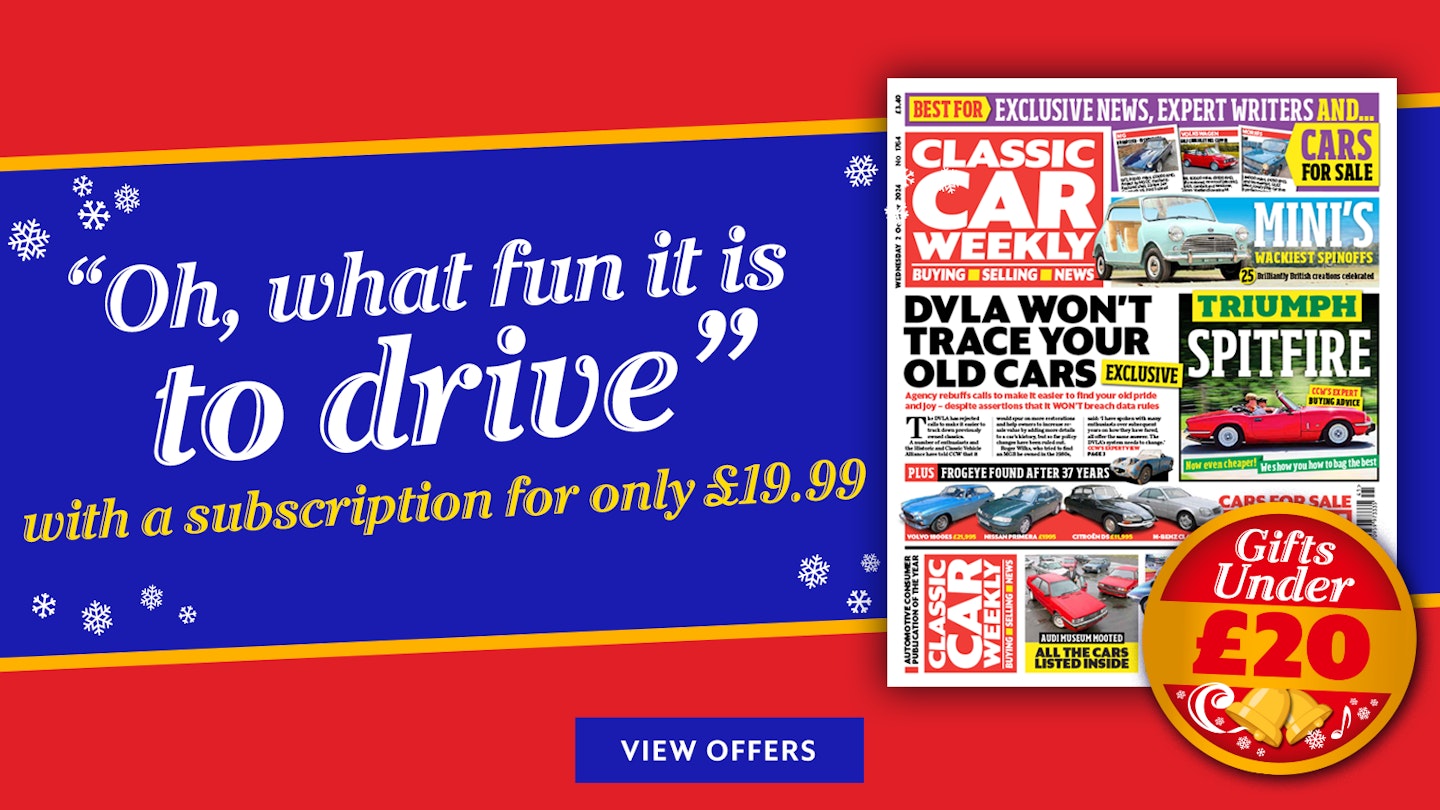 Oh what fun it is to drive with a subscription for only £19.99