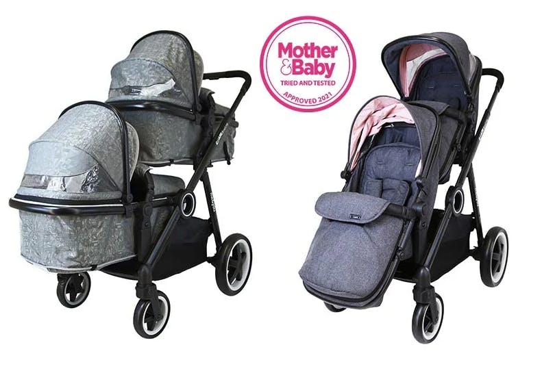 safe system double pram