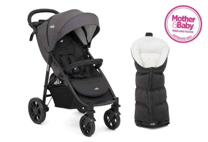 daisy 2 in 1 stroller and carrycot grey