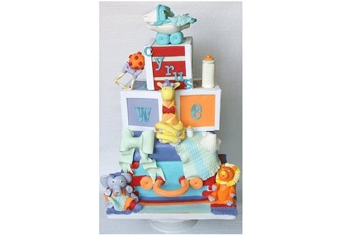 Deluxe Baby Shower Cake