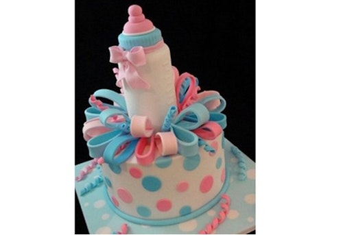  Baby Bottle Cake