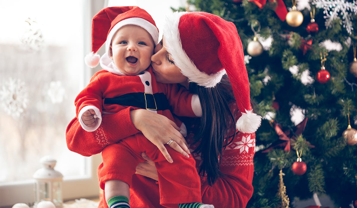 baby my first christmas outfit
