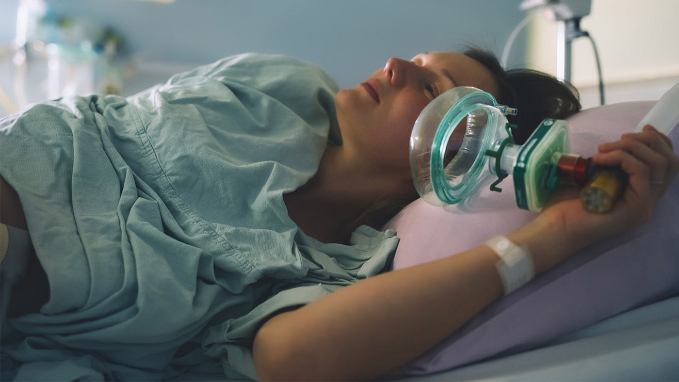 Gas and air natural pain relief during labour Pregnancy Mother & Baby