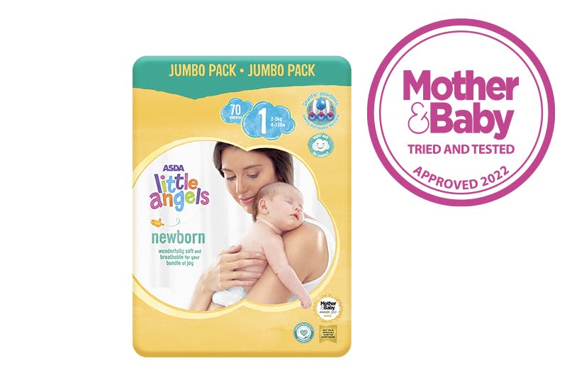 Tried&Tested ASDA Little Angels Newborn Nappies Reviews Mother & Baby