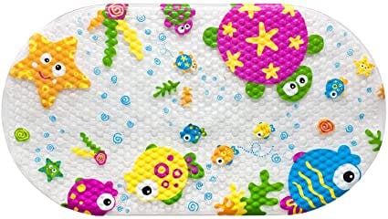 Details about   Kids Baby Safety Long Strong Suction Grip Anti Non Slip Child Bath Shower Mat UK 