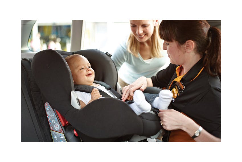 car seat fitting halfords