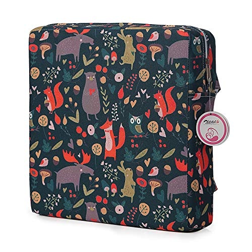 Best for style: Booster Seat Owl Printed Harness Cushion