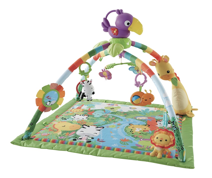 Fisher Price Rainforest Music Lights Deluxe Gym Reviews Mother Baby