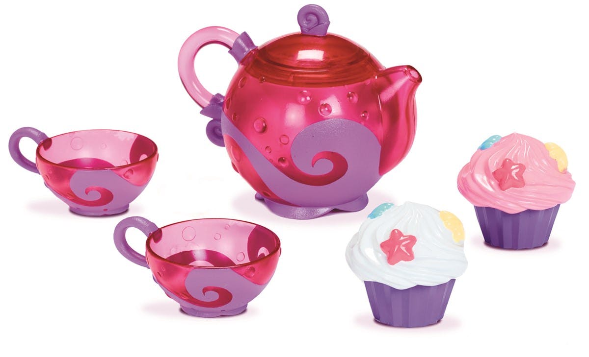 bath toy tea set