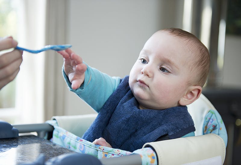 baby table top chair