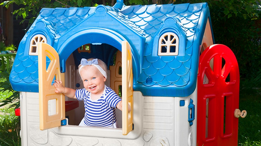 The Best Children S Wendy Houses And, Best Outdoor Playhouse With Slide