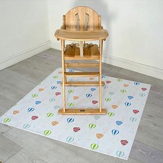 Highchair Splash Mat Baby,Waterproof Anti Slip Feeding Splat Mat Floor Table Protector Cover 140cm*140cm