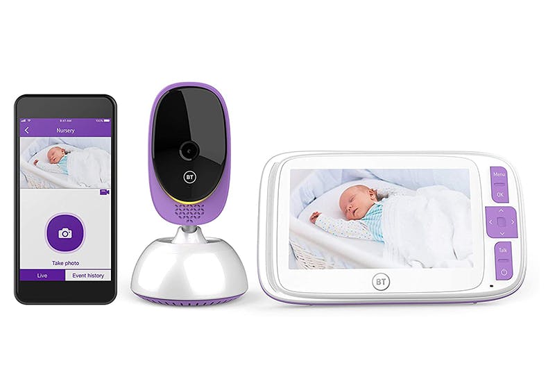 BT Smart Video Baby Monitor With 5 Inch Screen 
